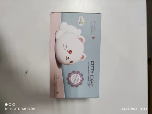 Lampe de chevet chat Kawaii photo review