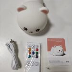Lampe de chevet chat Kawaii photo review